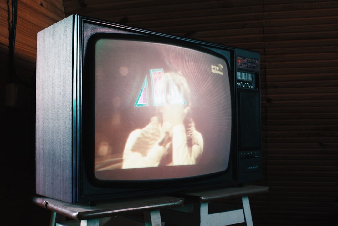 vintage television broadcast