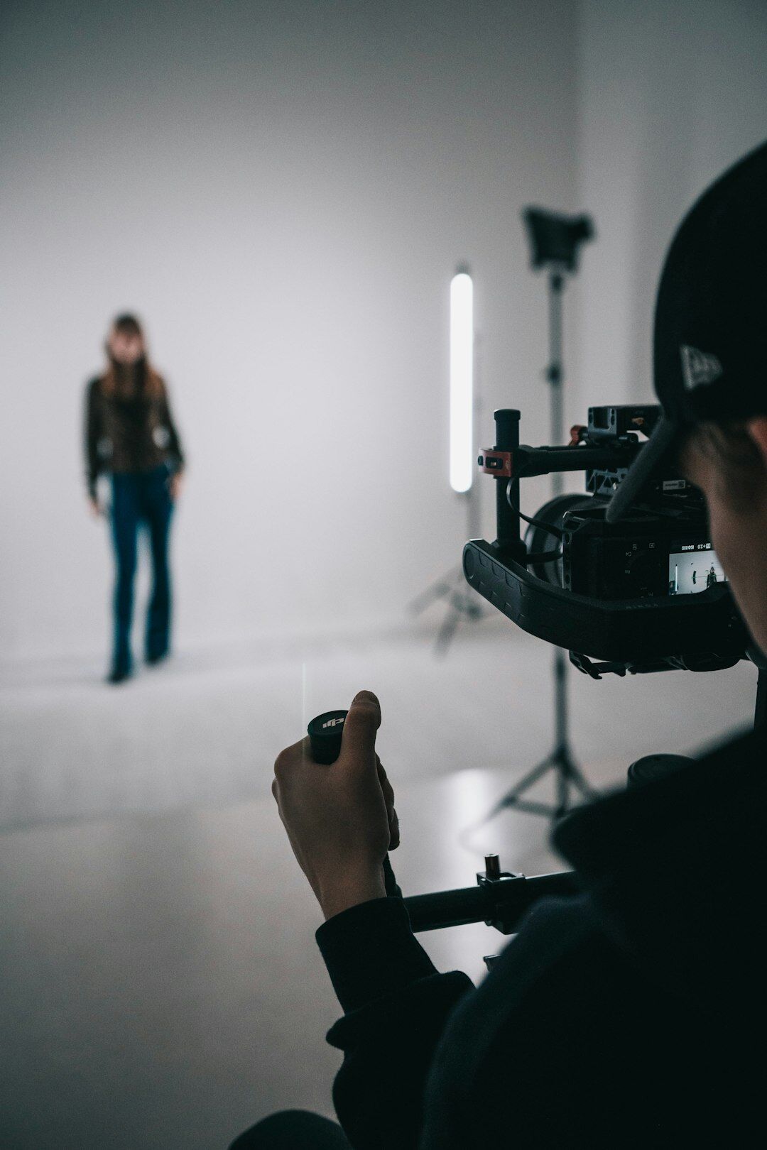 television studio behind scenes